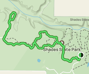 Shades State Park Backpack and Campground Loop: 233 Reviews, Map ...