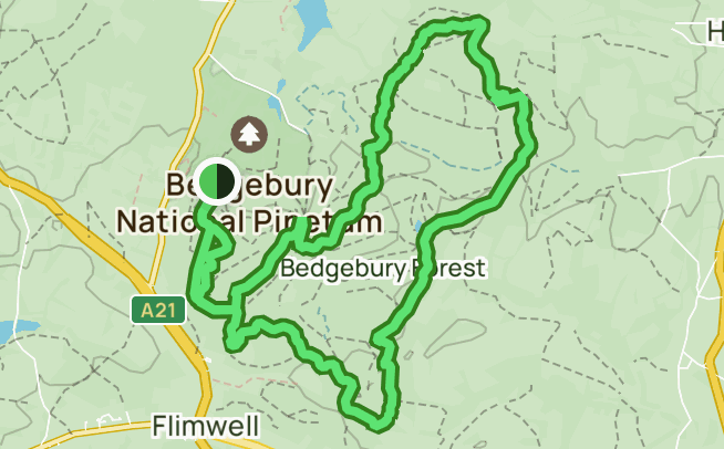 Bedgebury mtb online trails