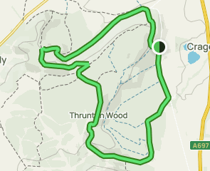 thrunton woods mtb trail map