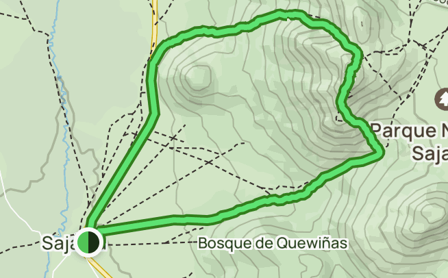 nevado sajama map