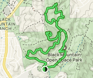 Black Mountain via Nighthawk Trail and Miner's Ridge Trail Loop: 635 ...