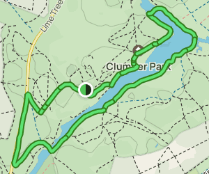 clumber park bike map