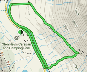 River Nevis and Ben Nevis Mountain Circular | Map, Guide - Highlands ...