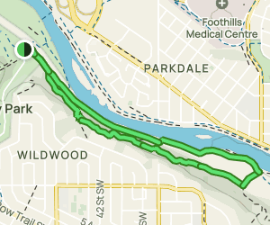 Douglas Fir and Bow River Pathway South Loop: 571 Reviews, Map ...