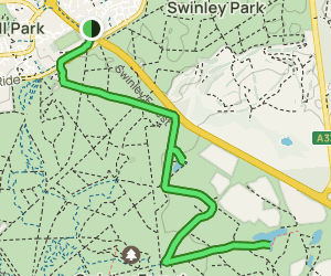 swinley forest trail map