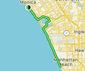 Santa Monica Bike Path to Manhattan Beach Pier: 384 Reviews, Map ...