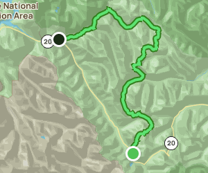 Rainy Pass Trailhead to Canyon Creek Trailhead: 9 Reviews, Map ...