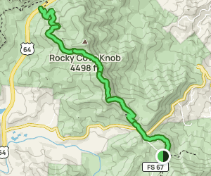 Rock Gap to Winding Stair Gap Trail | Map, Guide - North Carolina