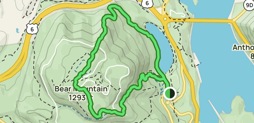 Bear Ridge Map Car Bear Mountain Map – 10 Best Hikes and Trails in Bear Mountain State ...