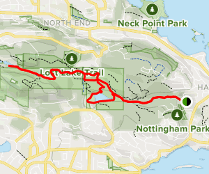 Linley Valley Cottle Lake Trail and Cottle Lake | Map, Guide - British ...