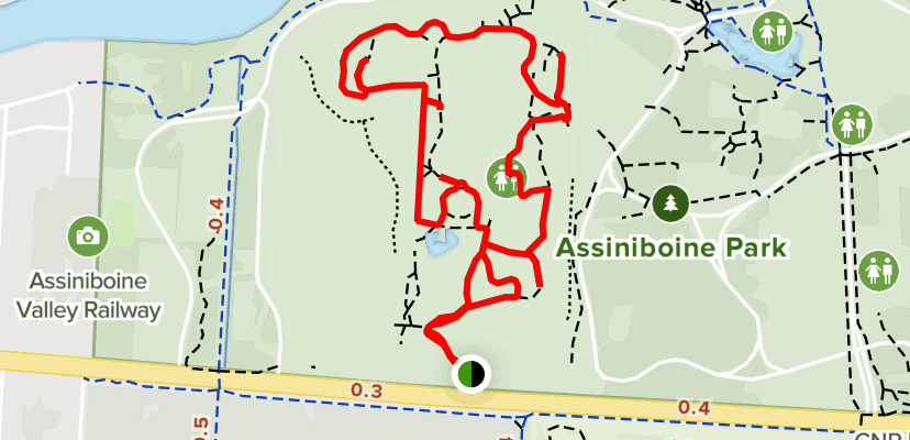 assiniboine park zoo map