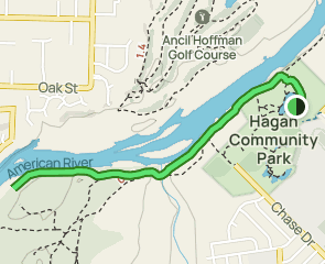 Hagan Park to the American River - V1 Trail Us California Hagan Park To The American River Trail At Map 30482224 1689170735 295w240h En US I 1 Style 3