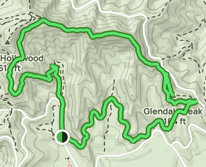 Glendale Peak via Riverside Hogback - V1 Trail Us California Glendale Peak Via Riverside Hogback And Mount Hollywood Loop At Map 30781653 1689170735 295w240h En US I 1 Style 3