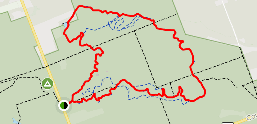 Larose Forest Snowshoe Trail | Map 