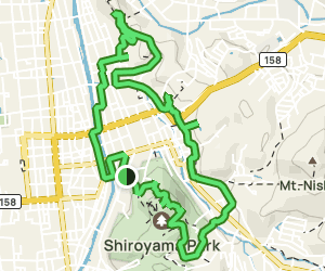 takayama walking tour map