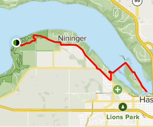 Mississippi River Regional Trail: Schaar’s Bluff to Hastings | Map