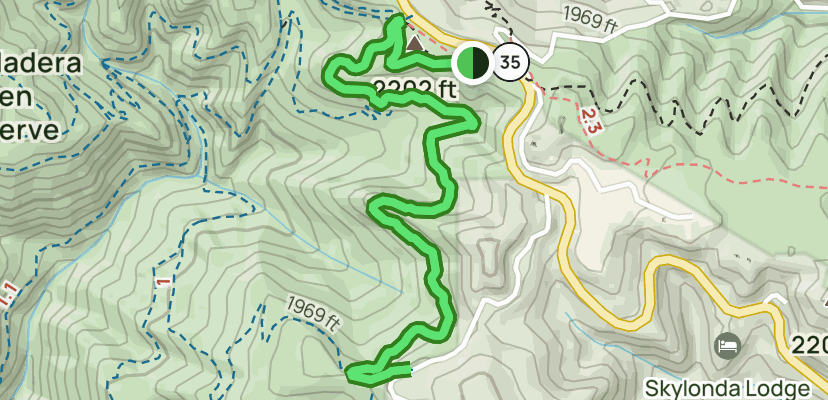 Oljon Trail via Sierra Morena Trail | Map, Guide - California | AllTrails