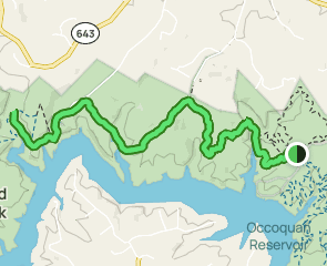 Bull Run Occoquan Trail: Access Road to Wolf Run, Virginia - 1,137 ...