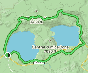 AllTrails | Paulina Lake and East Lake Rim Loop: 22 Reviews, Map - Oregon