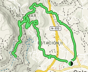 track Calpe - Sierra de Oltà - Ermita Vella
