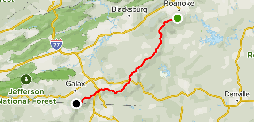 roanoke us map