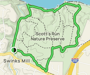 Scott's Run Nature Preserve Outer Loop: 1183 Reviews, Map - Virginia ...