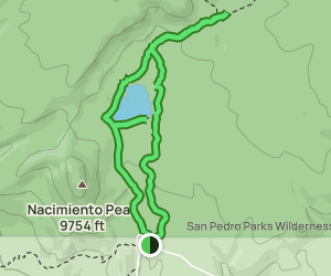 San Gregorio Reservoir Loop with Las Vacas Extension: 51 Reviews, Map ...