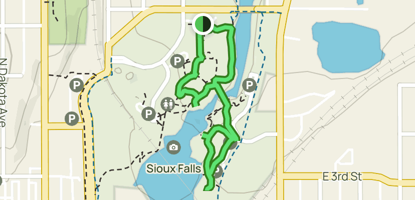 are dogs allowed at falls park in sioux falls