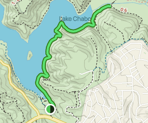 Lake Chabot via East Shore Trail: 1536 Reviews, Map - California ...