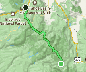 PCT: CA Section J - Sonora Pass to Echo Lake: 61 Reviews, Map ...