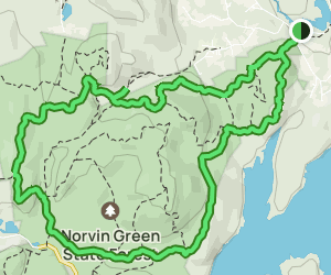 norvin green state forest trail map