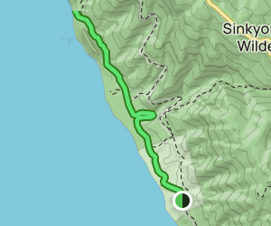Needle Rock to Whale Gulch Beach - V1 Trail Us California Needle Rock To Whale Gulch Beach Via Lost Coast Trail At Map 56303960 1689170735 300w250h En US I 1 Style 3