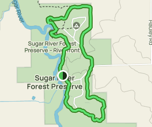 sugar river bike trail map