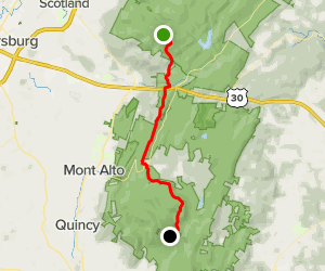 Appalachian Trail: Old Forge Picnic Grounds to Caledonia State Park ...