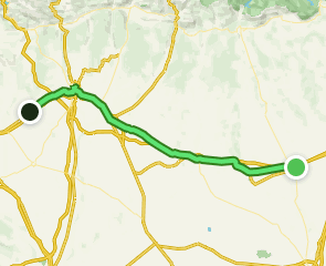 track Camino Francés: Carrión de los Condes - Villadangos del Páramo