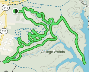 Matoaka Peninsula and Woods Loop, Virginia - 81 Reviews, Map | AllTrails