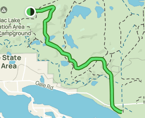 pontiac lake bike trail