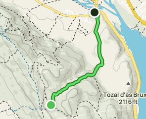 track BTT 9.1 Variante Conexión con Aínsa por PR-HU 70