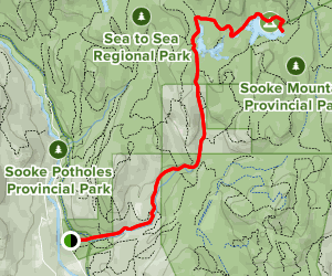 Shields Lake Campsite Trail via Grass Lake Trail - British Columbia ...