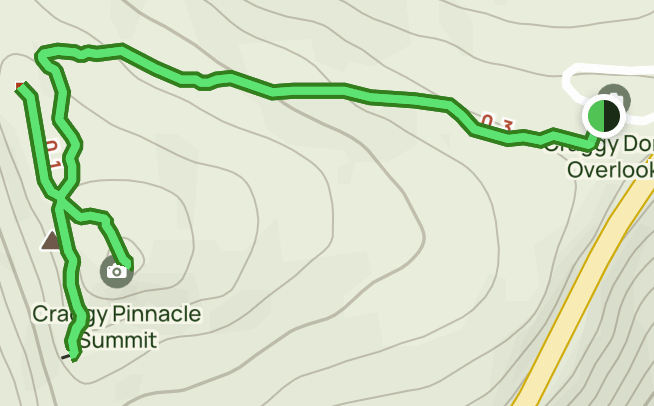 Craggy Gardens Trail Map | Fasci Garden