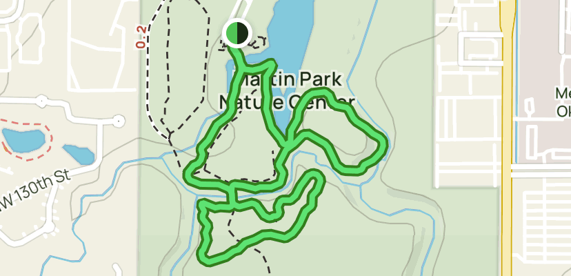 Nature Park Trail Map