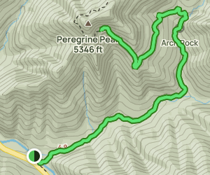 Peregrine Peak via Alum Cave Bluff - V1 Trail Us Tennessee Peregrine Peak Via Alum Cave Bluffs Trail At Map 67562365 1645077021 300w250h En US I 1 Style 3 