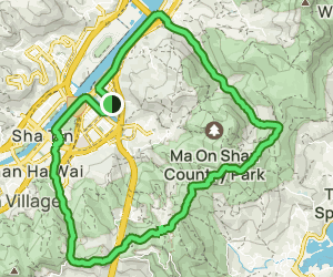 Shatin - Buffalo Hill Loop map