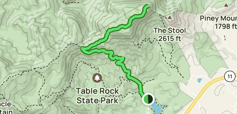 Table Rock State Park Trail Map | Brokeasshome.com