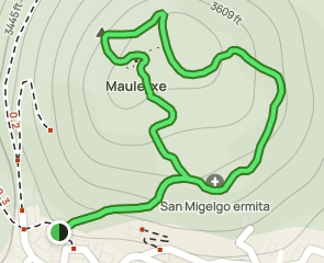track Abaurrea Alta - Ermita de San Miguel