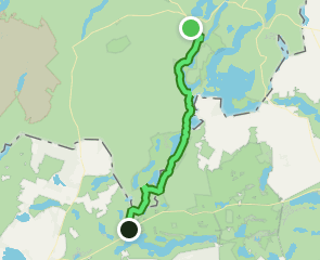 Märkischer Landweg Etappe 1a: Feldberg - Schreibermühle: 21 Fotos