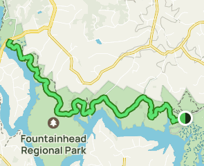 Bull Run Occoquan Trail: Fountain Head Access Road to Old Yates Ford ...