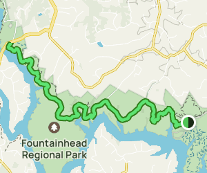 Bull Run Occoquan Trail: Fountain Head Access Road to Old Yates Ford ...