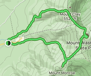 Mt Washington via Jewell Trail - V1 Trail Us New Hampshire Mt Washington Via Jewell Trail Gulfside Trail And Crawford Path At Map 71843912 1656396074 300w250h En US I 1 Style 3