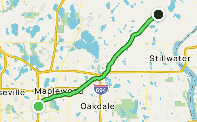 Map and Directions to Ray And Platform in Saint Paul, MN